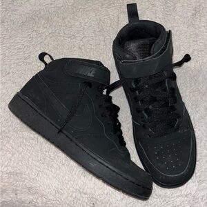 Nike Black High-Top Athletic Shoes